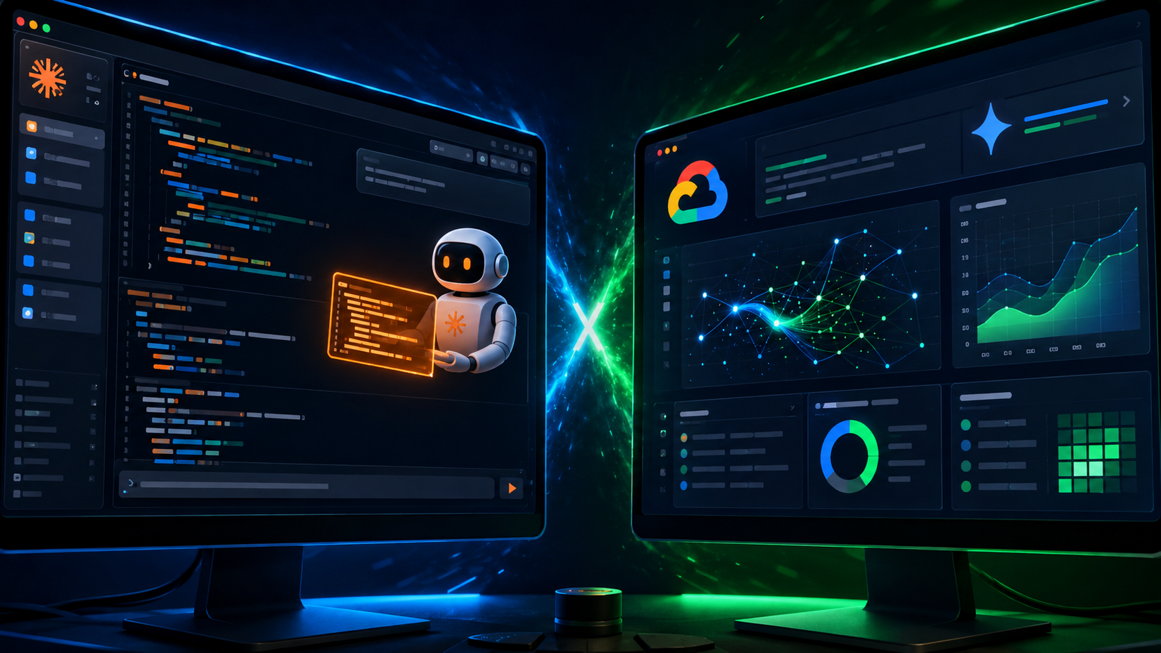 Claude Code vs Gemini 2.5: comparativa completa — ilustración