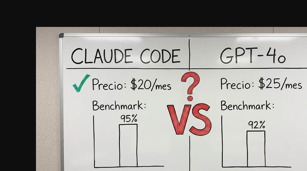 claude code vs gpt-4o tabla comparativa
