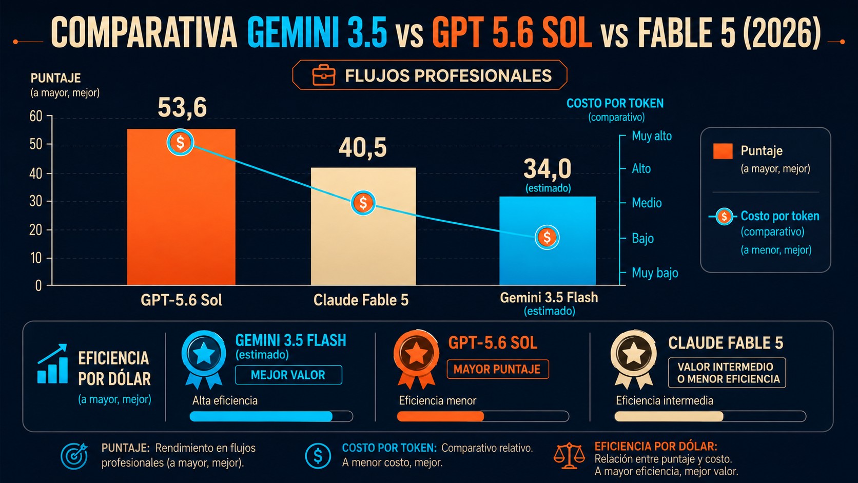 comparativa Gemini 3.5 GPT 5.6 diagrama explicativo