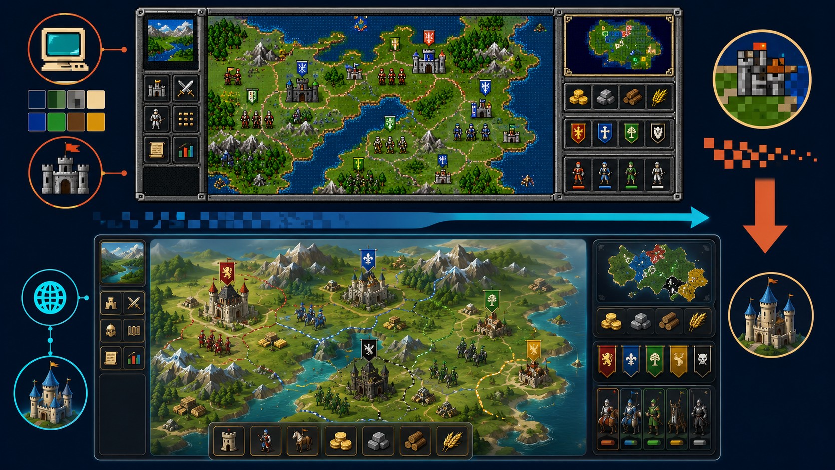 crear juegos navegador con ia diagrama explicativo