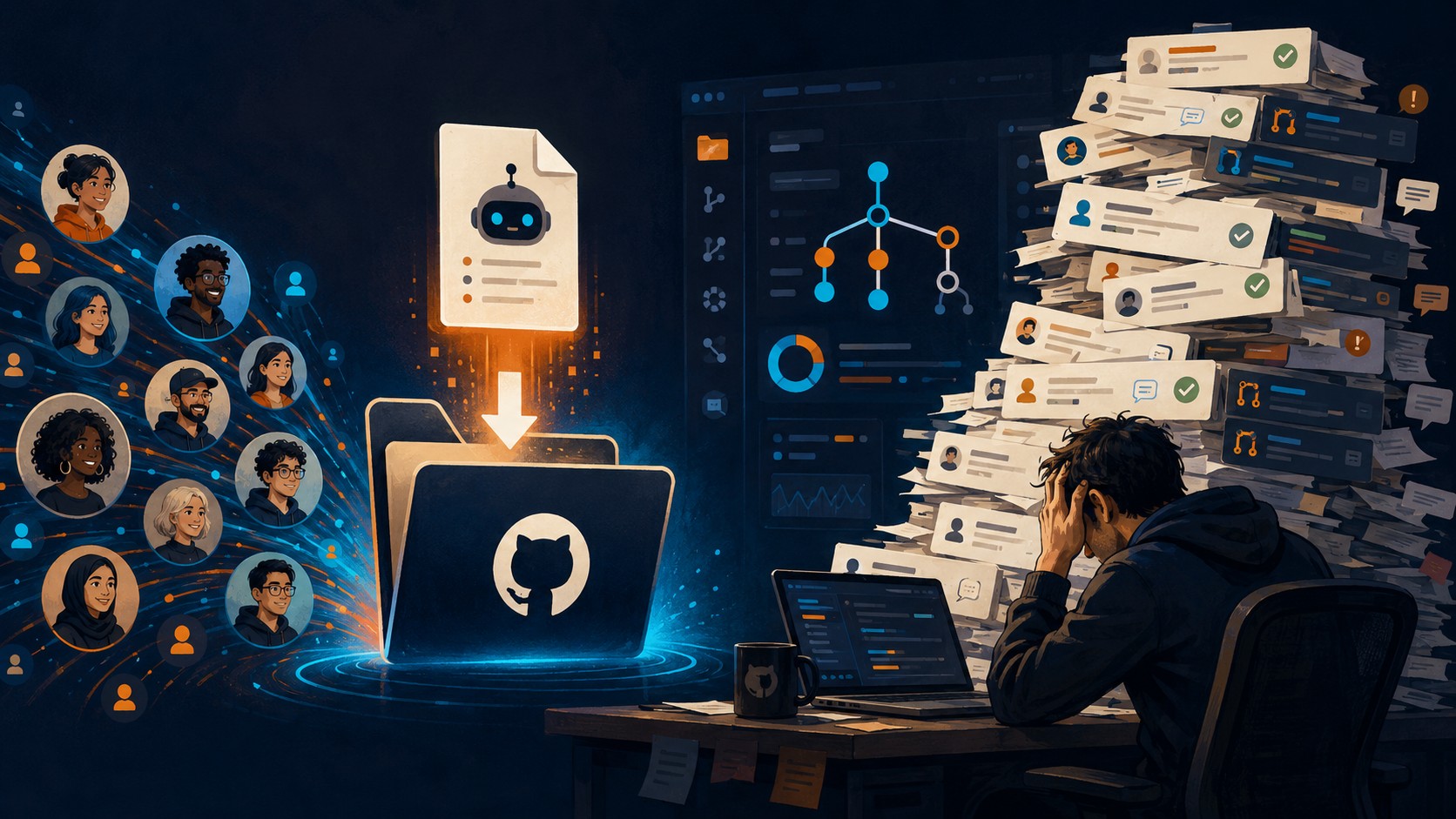 A new study just debunked the biggest fear about AI and open source - ilustracion