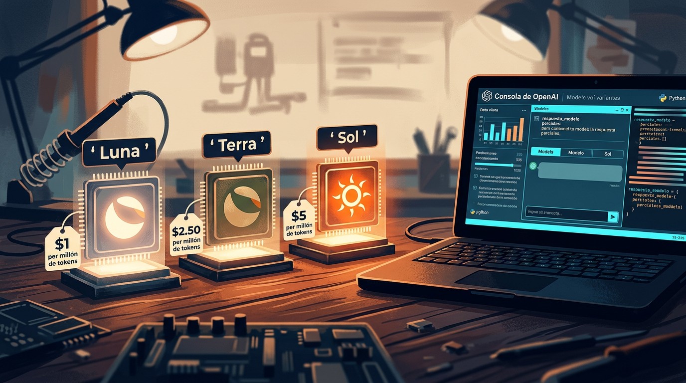 GPT-5.6: Sol, Terra y Luna, las tres variantes del nuevo modelo de OpenAI - ilustracion