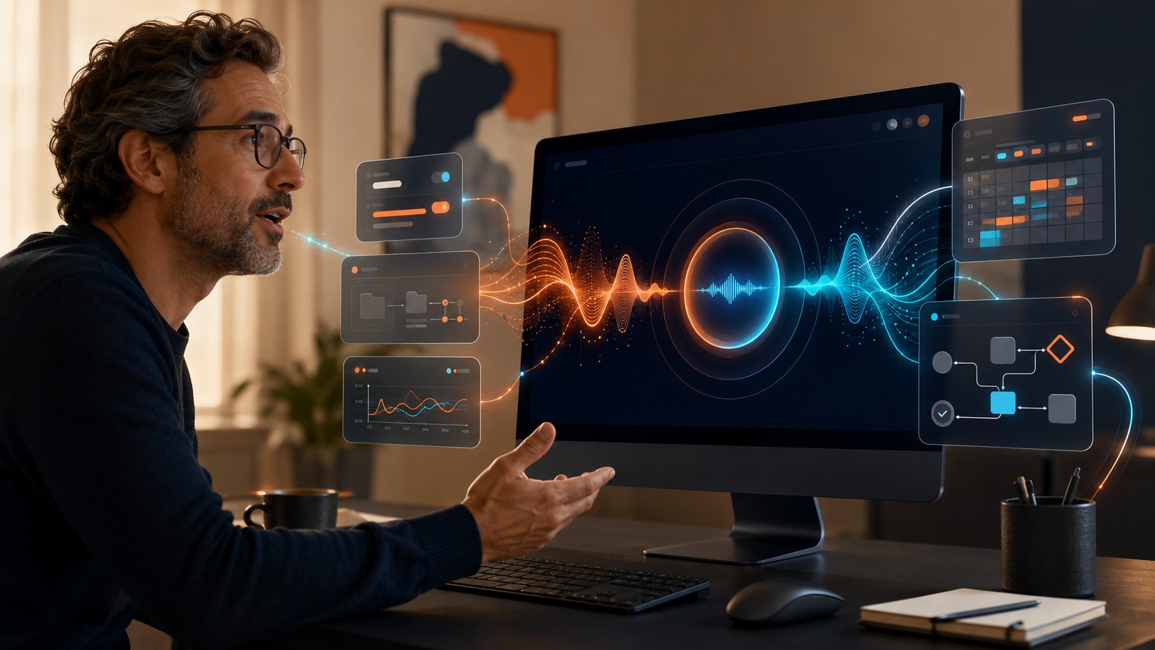 ChatGPT con voz en Desktop: controla IA con tu voz - ilustracion