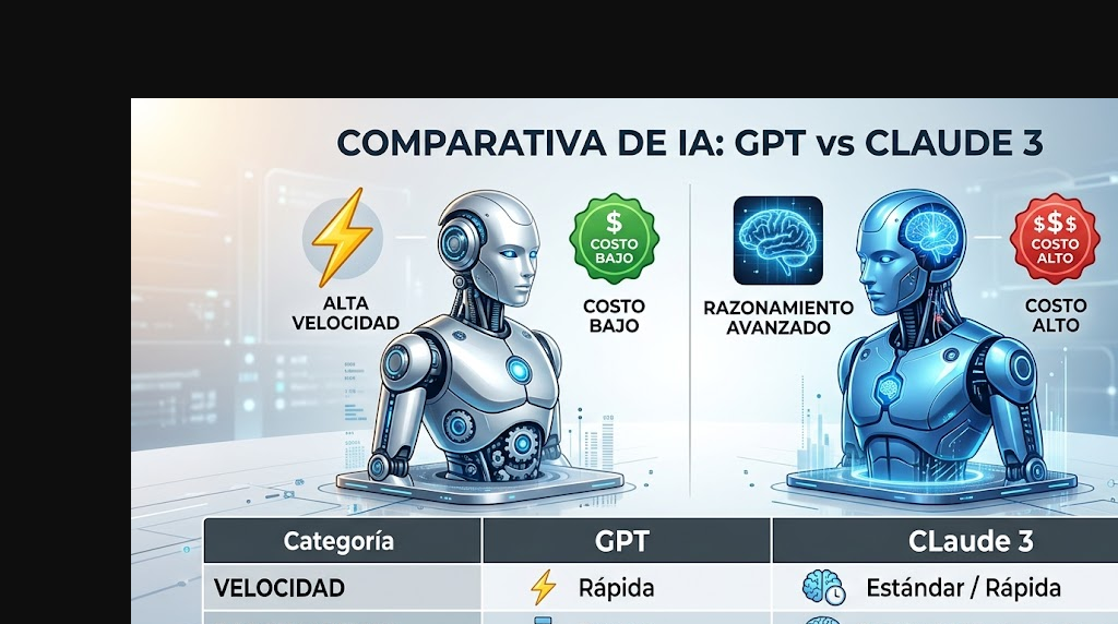 gpt vs claude 3 tabla comparativa