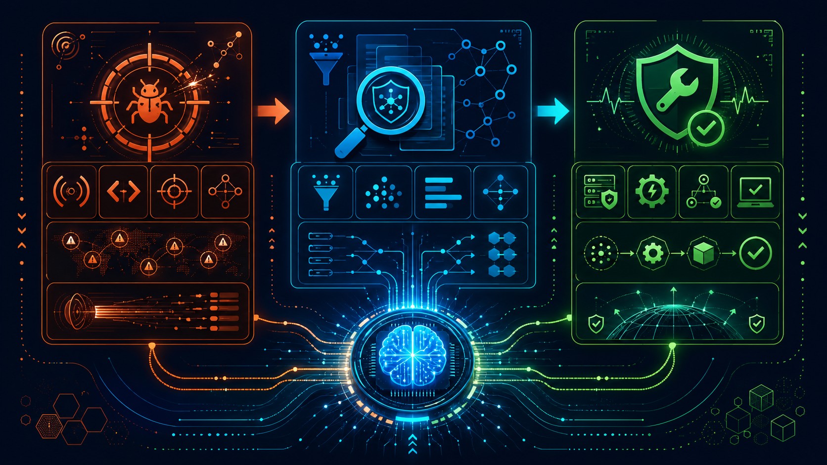 Herramientas seguridad IA de Microsoft: qué presentó en 2026 2 herramientas seguridad ia microsoft diagrama explicativo