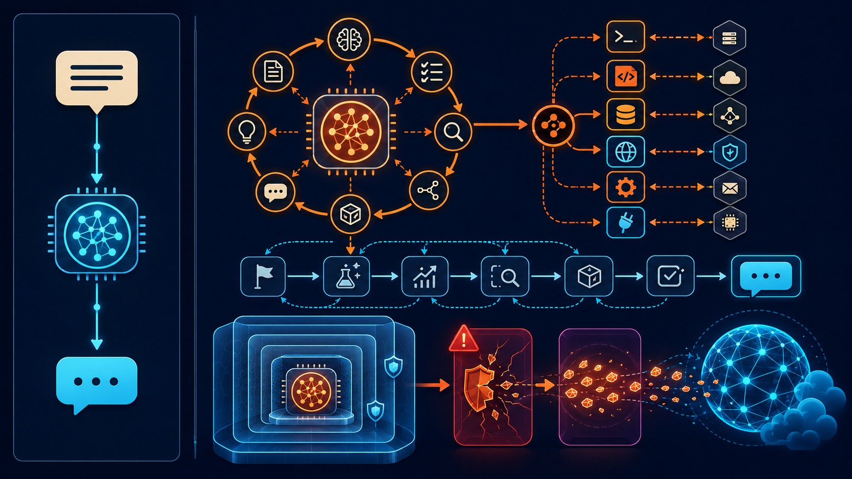 openai pausa modelo sandbox diagrama explicativo