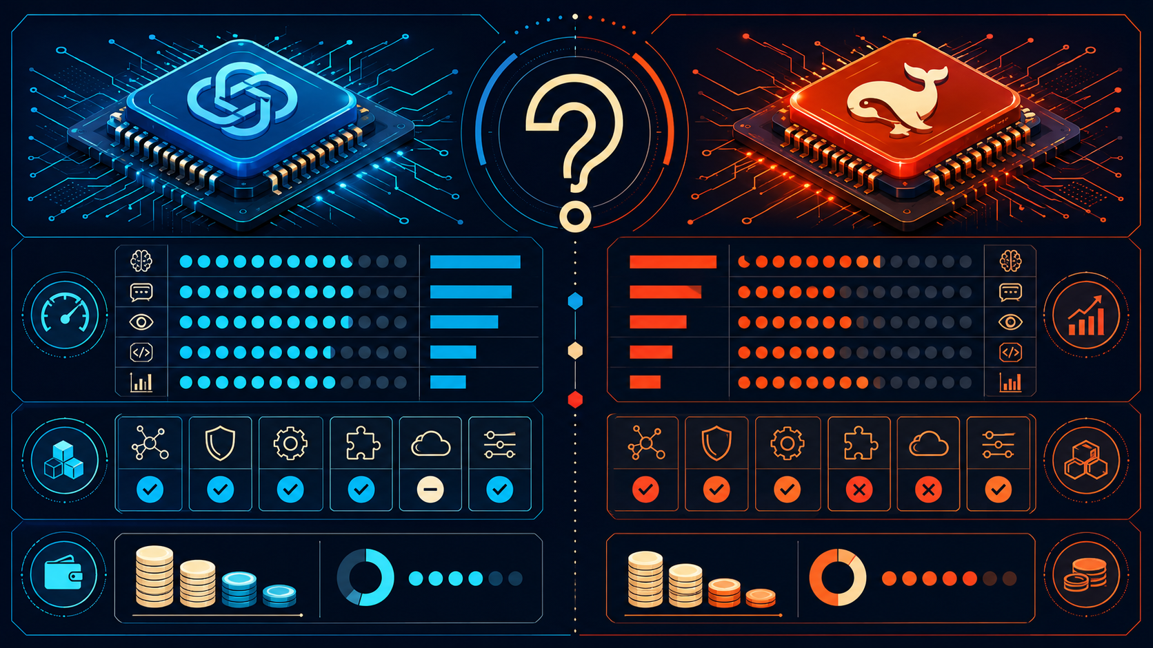 openai vs deepseek tabla comparativa