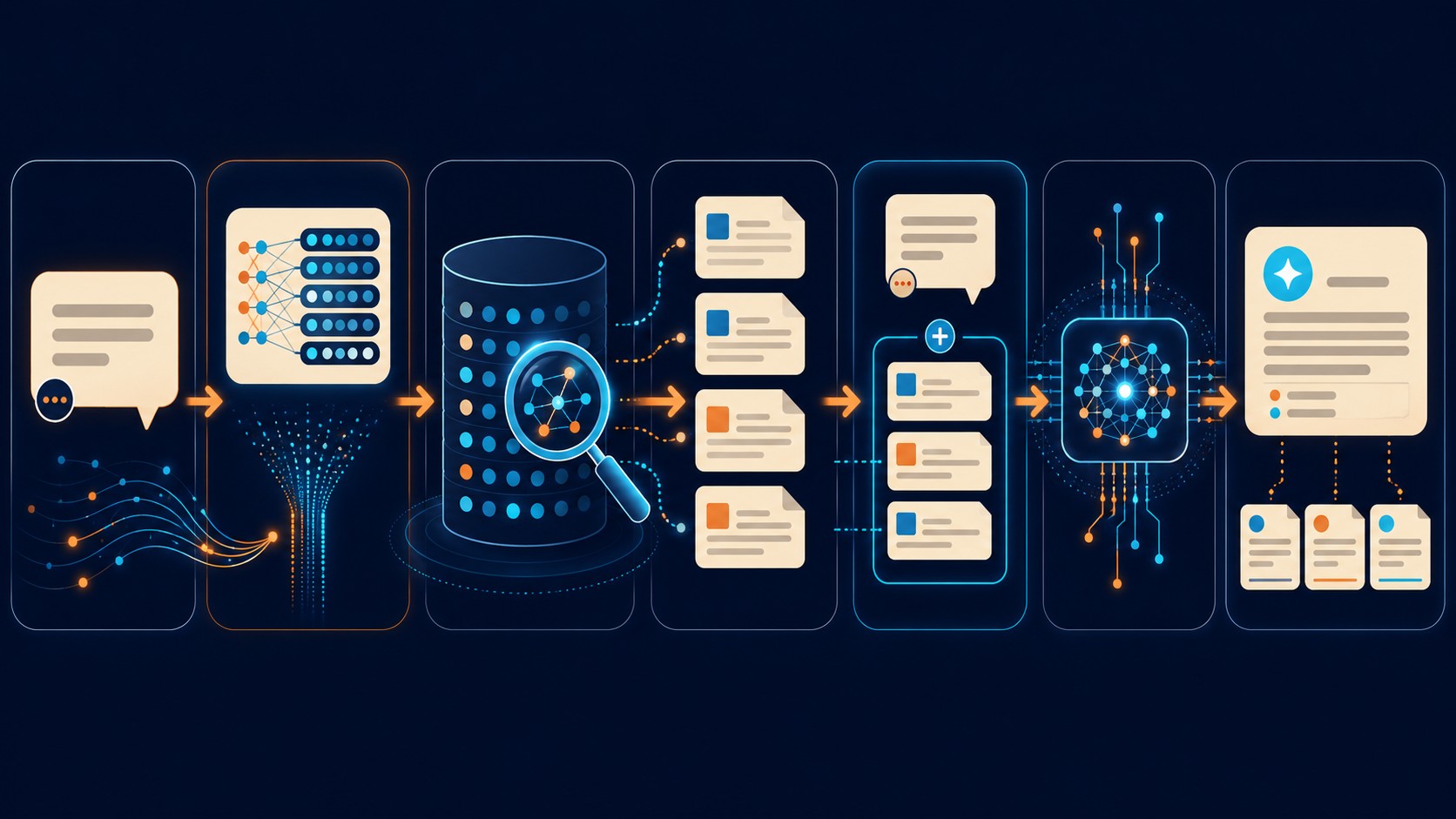 patrones rag para chatbots diagrama explicativo
