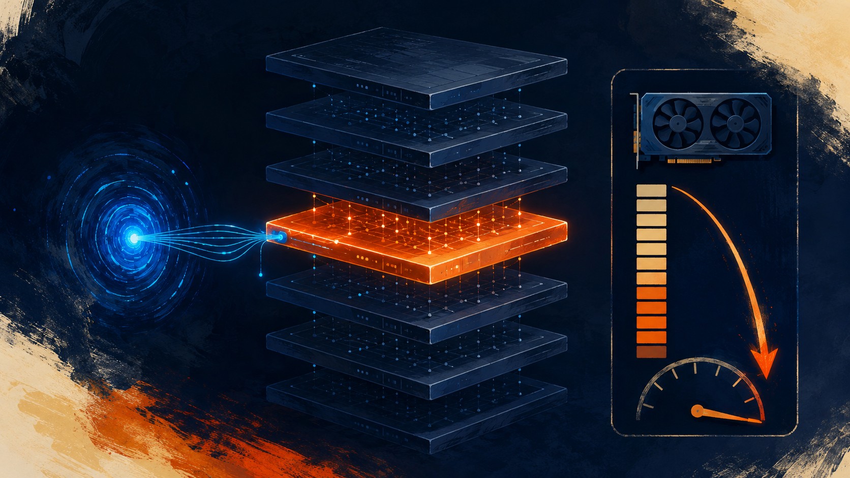 Is One Layer Enough? A Single Transformer Layer Matches Full-Parameter RL Train - ilustracion