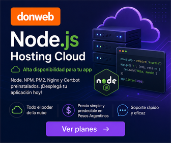 Nodejs — DonWeb