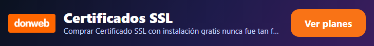 Certificados Ssl — DonWeb