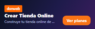 Crear Tienda Online — DonWeb