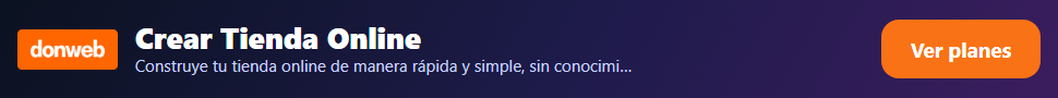 Crear Tienda Online — DonWeb