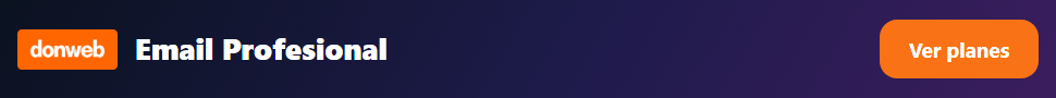 Email Profesional — DonWeb