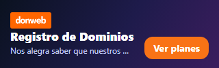 Registro De Dominios — DonWeb
