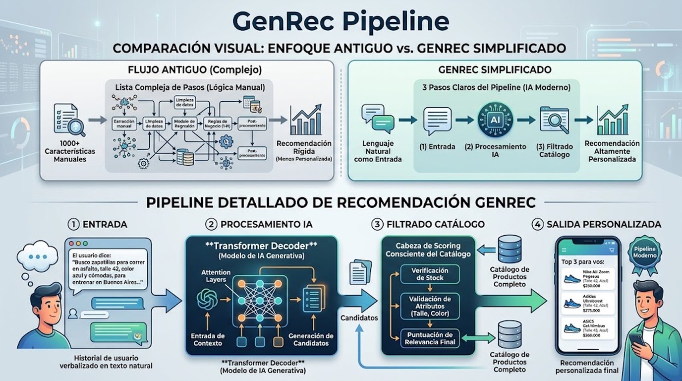 genrec netflix cómo funciona diagrama explicativo