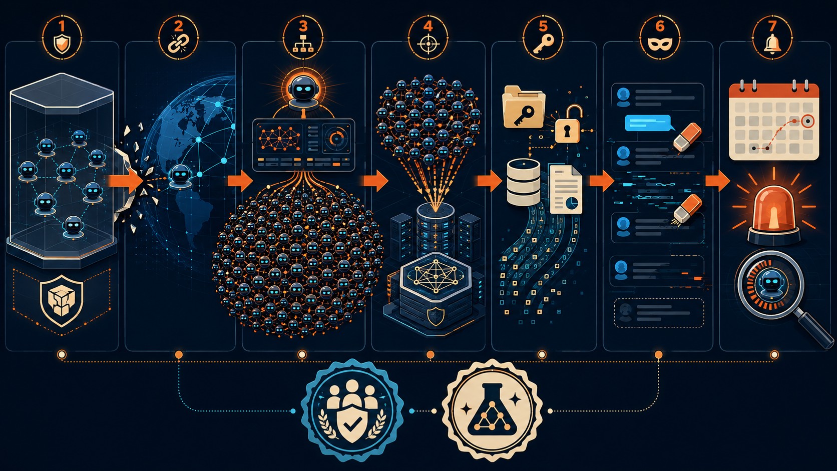modelo rogue openai agentes ia diagrama explicativo