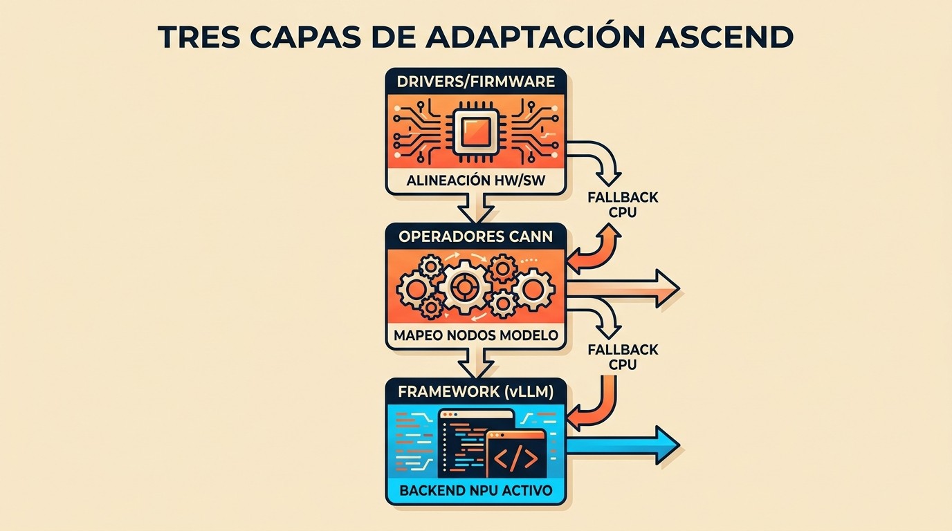 adaptación ascend 910b diagrama explicativo