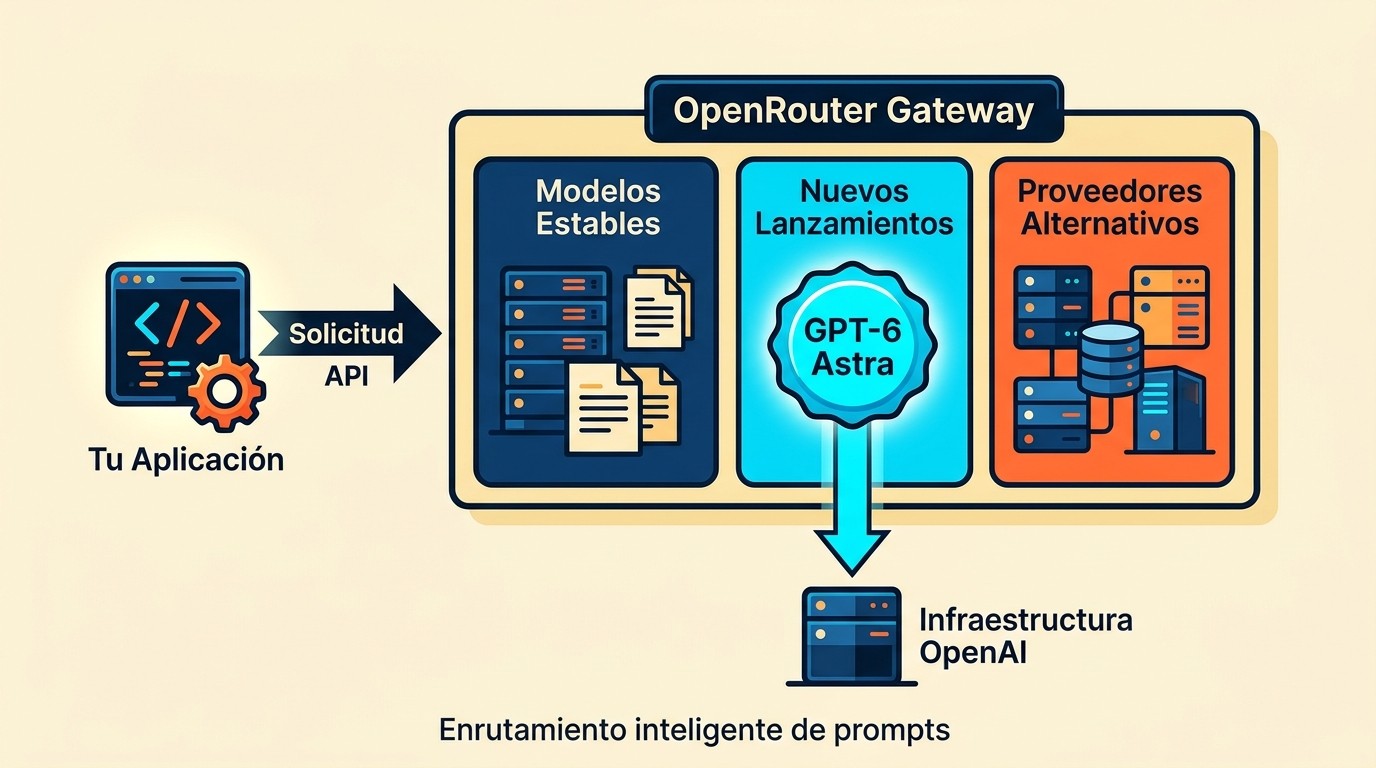 gpt-6 astra openrouter diagrama explicativo