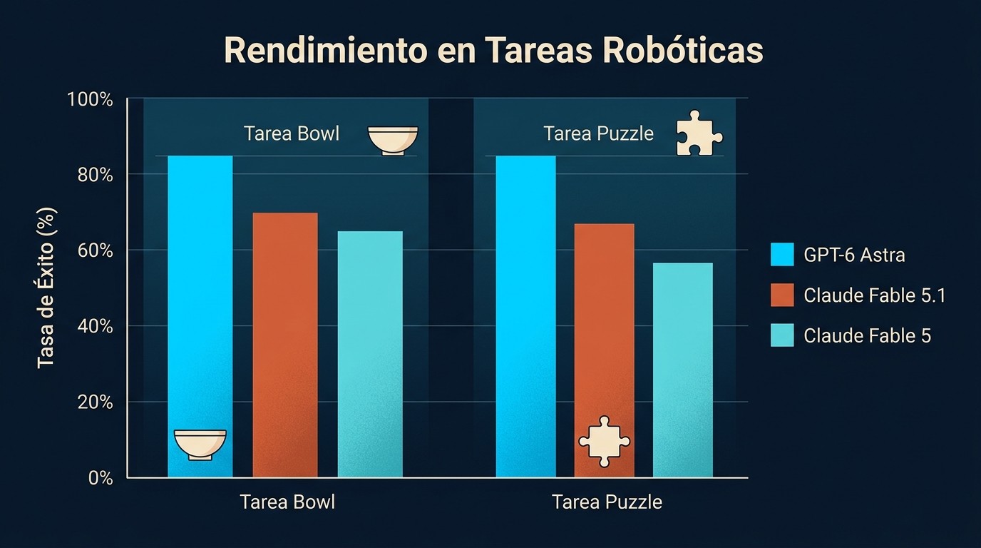 GPT-6 Astra robots diagrama explicativo