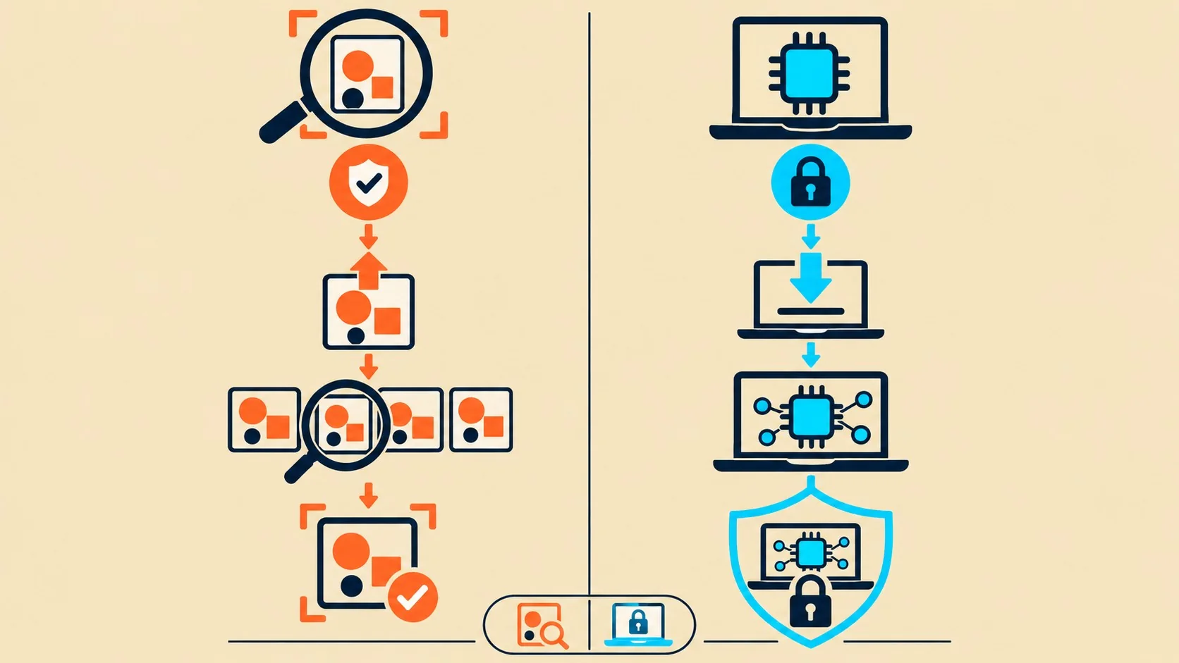 FaceCheckID vs FreedomGPT: ¿cuál elegir en 2026? 2 facecheckid vs freedomgpt diagrama explicativo