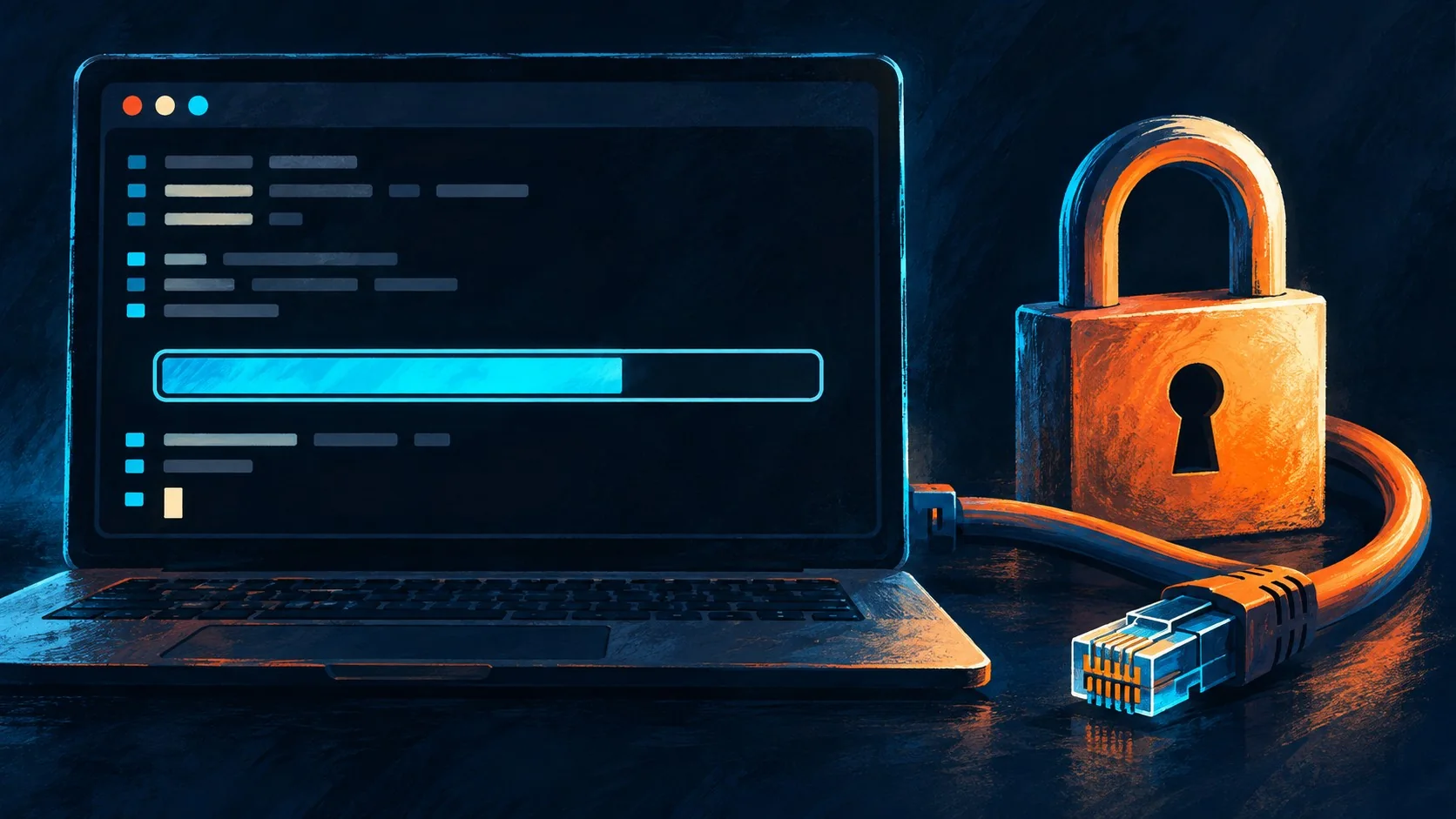 LLMs locales con Ollama: self-hosting sin root - A terminal window on a dark background showing the command 'ollama pull llama3' with a download progr