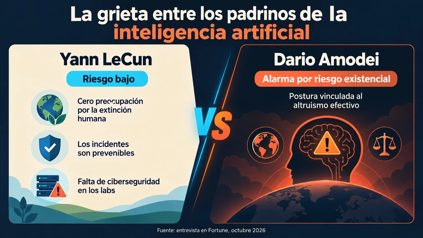 Yann LeCun llama 'deluded' y 'crazy' a Dario Amodei 2 yann lecun dario amodei diagrama explicativo